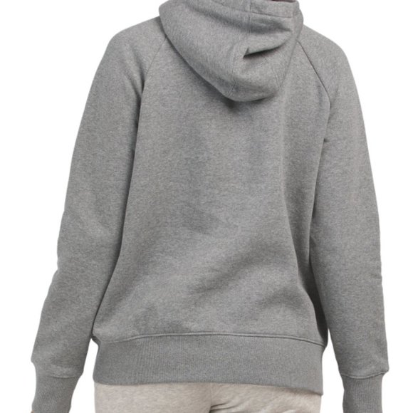 NEW UNDER ARMOUR Rival Fleece Logo Hoodie Gray Medium  261mn - Picture 2 of 3